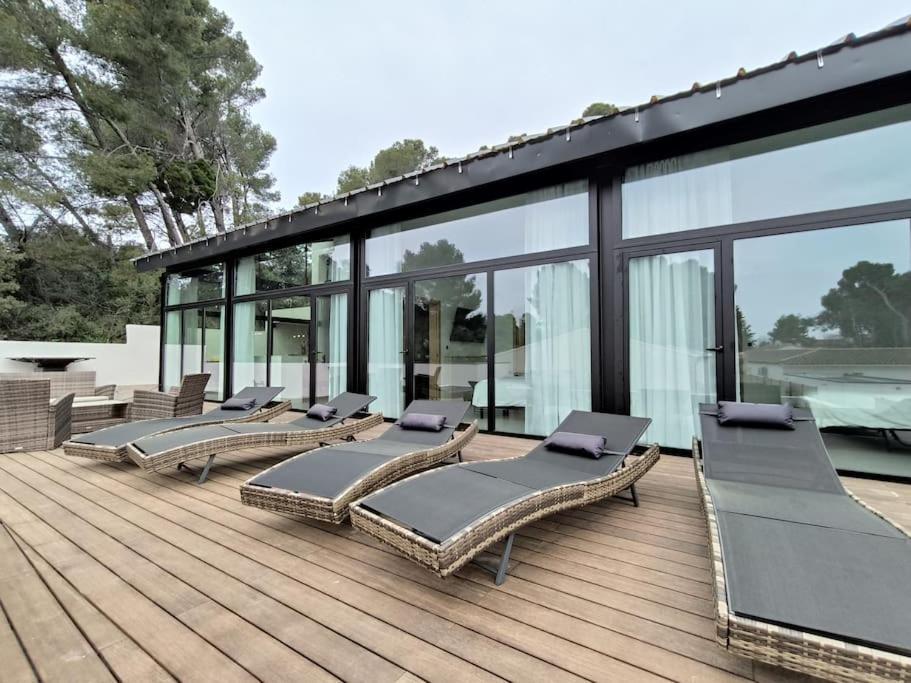 Вилла Industrial Luxury Nimes & Arles Бокер Экстерьер фото