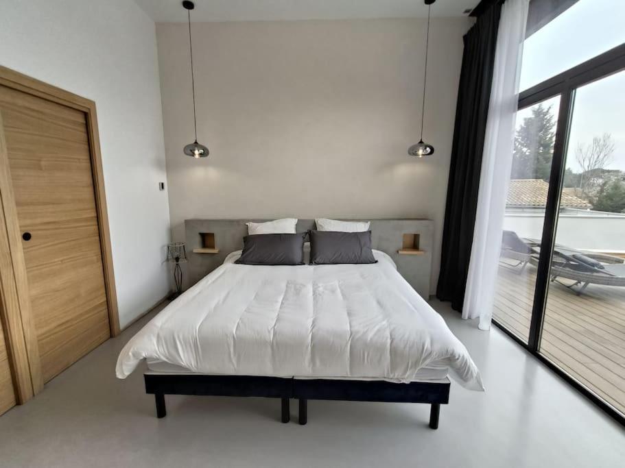 Вилла Industrial Luxury Nimes & Arles Бокер Экстерьер фото